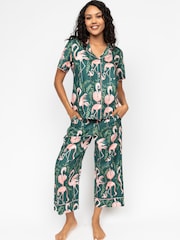 طقم بيجاما طباعة فلامنجو من Cyberjammies - صورة 1 من 4