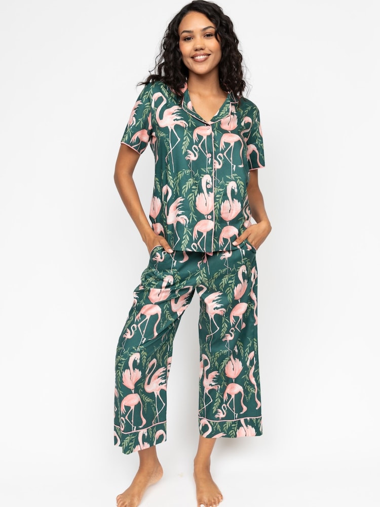 طقم بيجاما طباعة فلامنجو من Cyberjammies - صورة 1 من 4