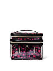 Victoria's Secret Black & Pink Hearts 4 in 1 Makeup Bag - Image 2 of 2