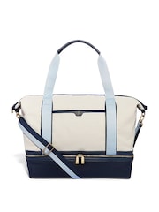 Victoria's Secret Blue and White Travel Overnight Bag - Image 1 of 1