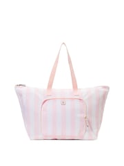 Victoria's Secret Pink Stripe Travel  Overnight Bag - Image 1 of 4