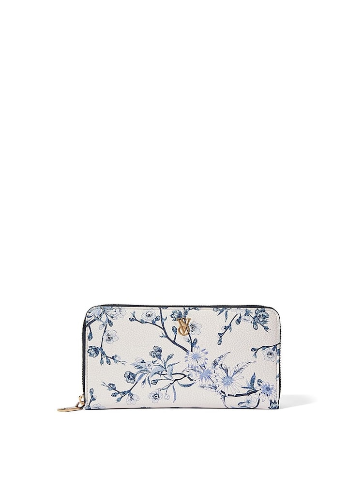 Victoria's Secret Blue and White Purse - Image 1 of 2