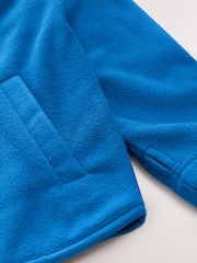 Blue Zip-Up Fleece Jacket With Pockets (3-16yrs) - Image 8 of 8