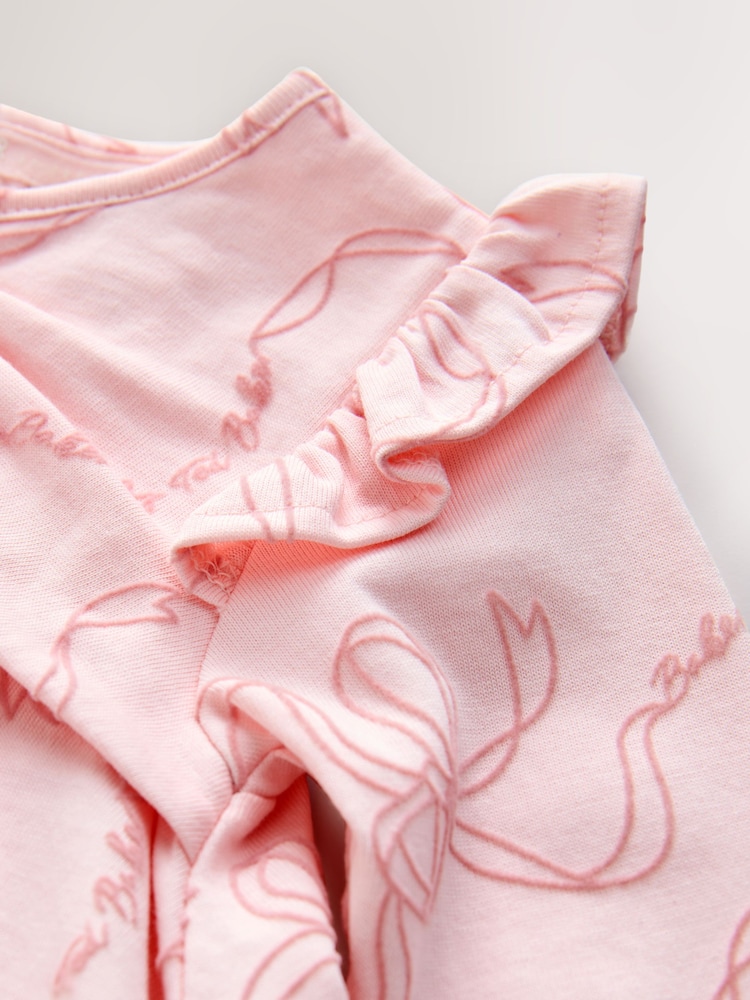 Baker by Ted Baker Frill Detail Jersey Dress - Image 10 of 10 Baker by Ted Baker Frill Detail Jersey Dress - Image 10 of 10