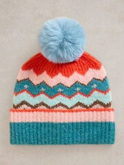 White Stuff Zig Zag Fairisle čepica - Slika 1 iz 2