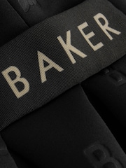 Baker by Ted Baker Black Embossed Scuba Dress - Image 5 of 6