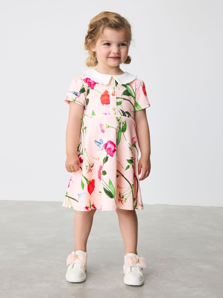 Mehrfarbig - Baker by Ted Baker Bow Collared Ponte Dress - Bild 2 von 7