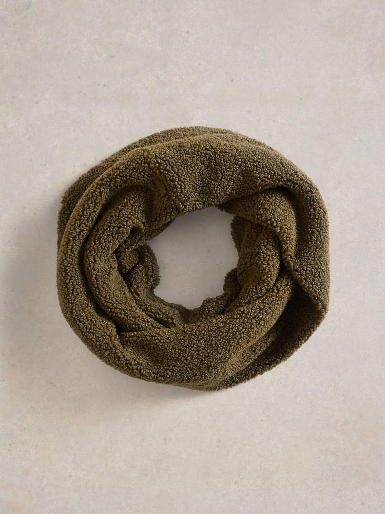 White Stuff Green Borg Snood - Image 1 of 2 White Stuff Green Borg Snood - Image 1 of 2
