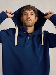 White Stuff Blue Brampton Overhead Hoodie - Image 4 of 6