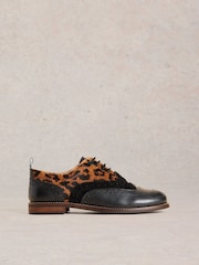 White Stuff Black Thistle Lace-Up Brogues - Image 1 of 4
