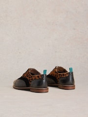 White Stuff Black Thistle Lace-Up Brogues - Image 3 of 4