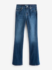 7 For All Mankind Mid Blue Bair Rinsed Bootcut Flare Jeans - Image 6 of 6
