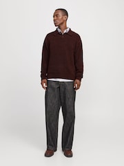 JACK & JONES Boucle Knitted Polo Jumper - Bild 3 von 8