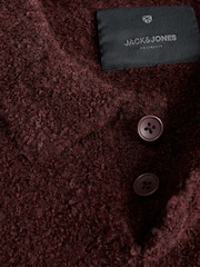 JACK & JONES Boucle Knitted Polo Jumper - Bild 8 von 8