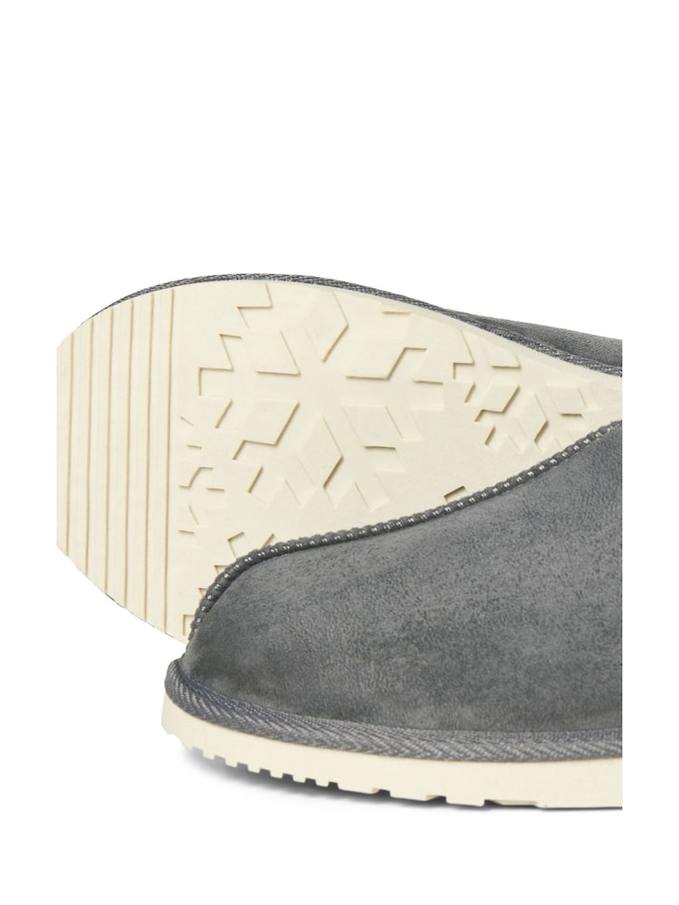 JACK & JONES Grey Mule Slippers - Image 4 of 4