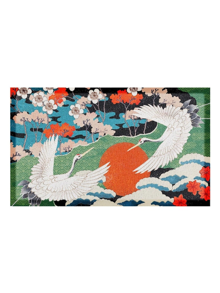 Artsy Mats Japanese Bird Indoor & Outdoor Doormat - Bild 2 von 2