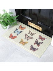 Artsy Mats Multi Butterfly Doormat Doormat - Image 1 of 3
