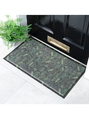 Artsy Mats Green Jungle Leaf Doormat - Image 1 of 3