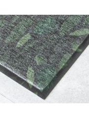 Artsy Mats Green Jungle Leaf Doormat - Image 3 of 3
