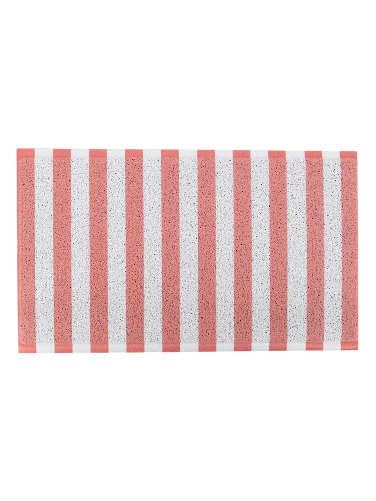 Artsy Mats Pink Striped Doormat - Image 3 of 3