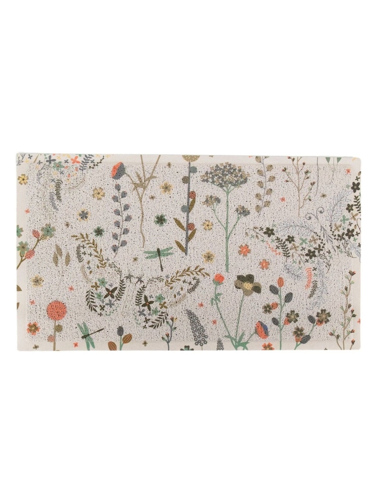 Artsy Mats Butterfly Floral Print Doormat - Bild 2 von 3