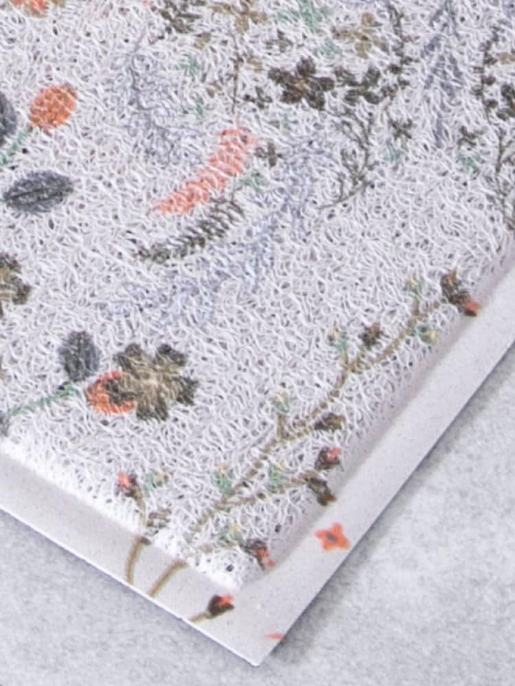 Artsy Mats Butterfly Floral Print Doormat - Bild 3 von 3