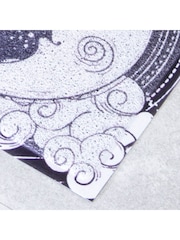 Artsy Mats Blue Sun Moon Doormat - Image 3 of 3