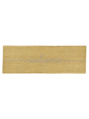 Artsy Mats Natural and Grey Welcome Doormat - Image 6 of 6