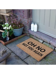 Artsy Mats Natural and Black Not You Again Doormat - Image 2 of 12