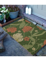 Felpudo de rosas William Morris de Artsy Mats - Imagen 1 de 11