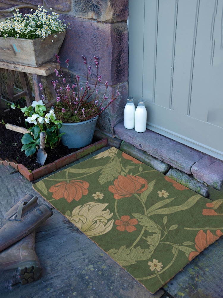 Felpudo de rosas William Morris de Artsy Mats - Imagen 11 de 11