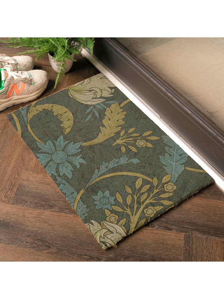 Artsy Mats Brown William Morris Doormat - Image 2 of 13