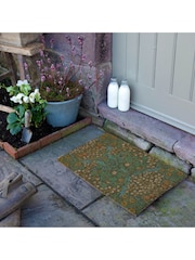 Artsy Mats Brown William Morris Tulips Doormat - Image 3 of 13