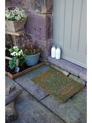 Artsy Mats Brown William Morris Tulips Doormat - Image 6 of 13