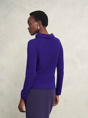 Hobbs Blue Audrey Jumper - Image 3 of 4