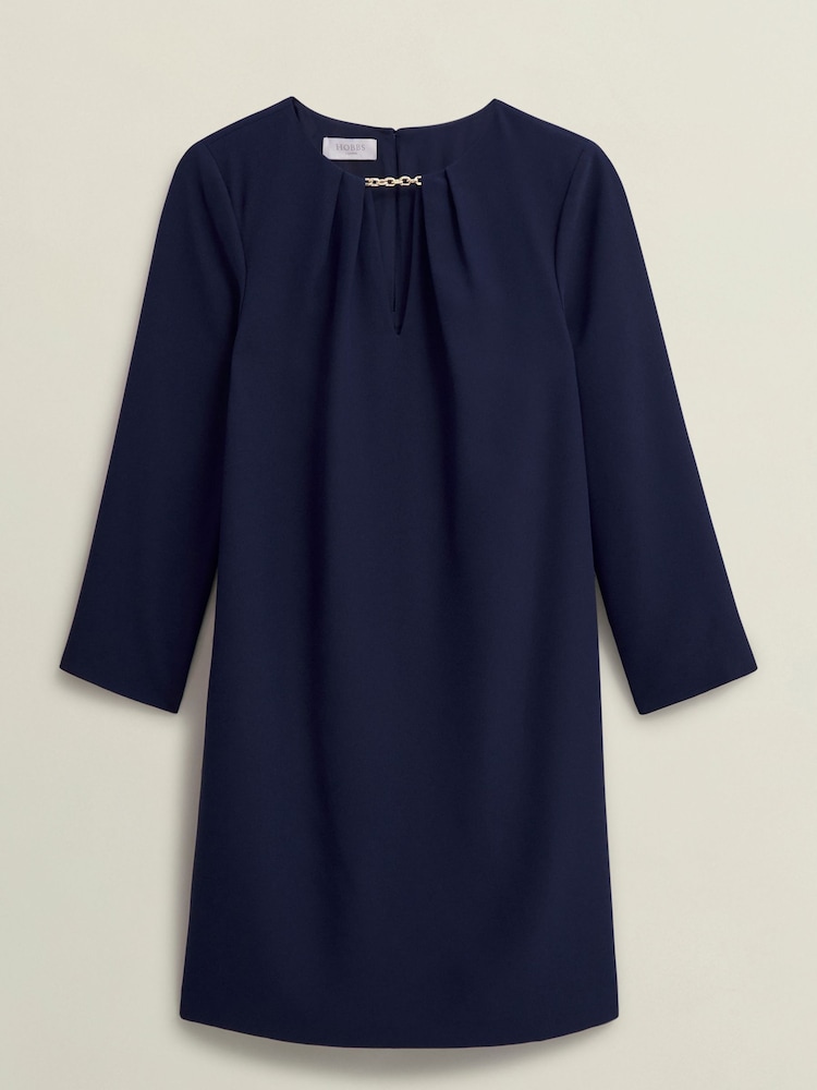 Hobbs Blue Helena Dress - Image 4 of 4