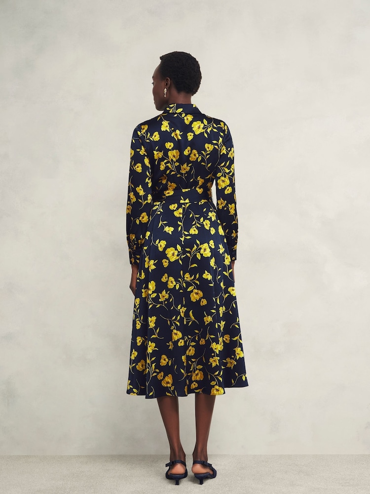 Hobbs Blue Amelia Dress - Image 2 of 4