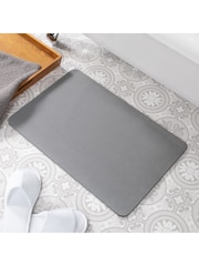 Artsy Mats Grey Stone Non Slip Bath Mat - Image 1 of 2
