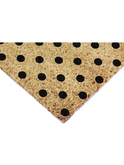 Artsy Mats Natural/Black Country Home Dots Doormat - Image 9 of 12