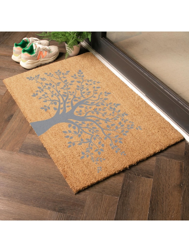 دواسة باب كبيرة الحجم مُزيّنة بطبعة Country Home Tree Of Life من Artsy Mats - صورة 2 من 12