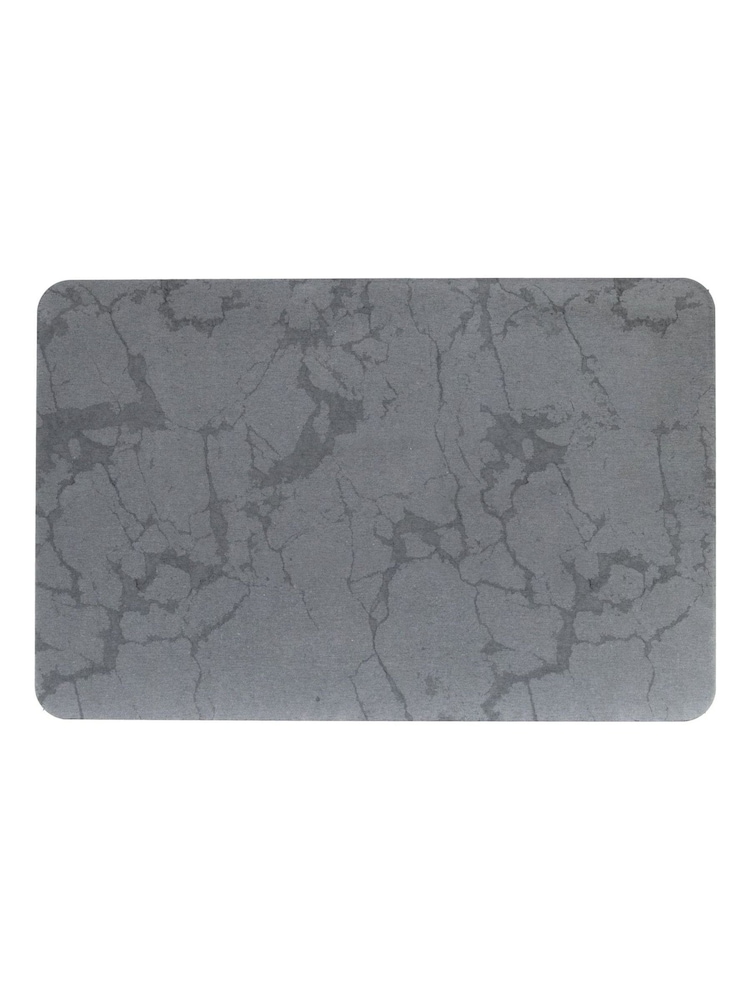 Artsy Mats Stone Pattern Grey Stone Non Slip Bath Mat - Image 2 of 2