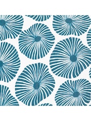 Artsy Mats Blue Swirl White Stone Non Slip Bath Mat - Image 4 of 5
