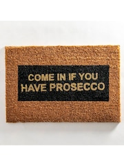 Artsy Mats Natural/Black Glitter Come in if you have Doormat - Image 7 of 9