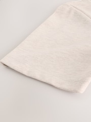 Neutral Marl Textured Stripe Jersey Shirt - Image 7 of 8