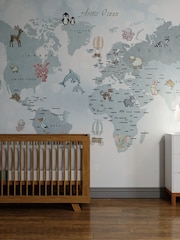 Art For The Home Blue Whole Wide World Fixed Size 4M Mural - Image 1 of 3