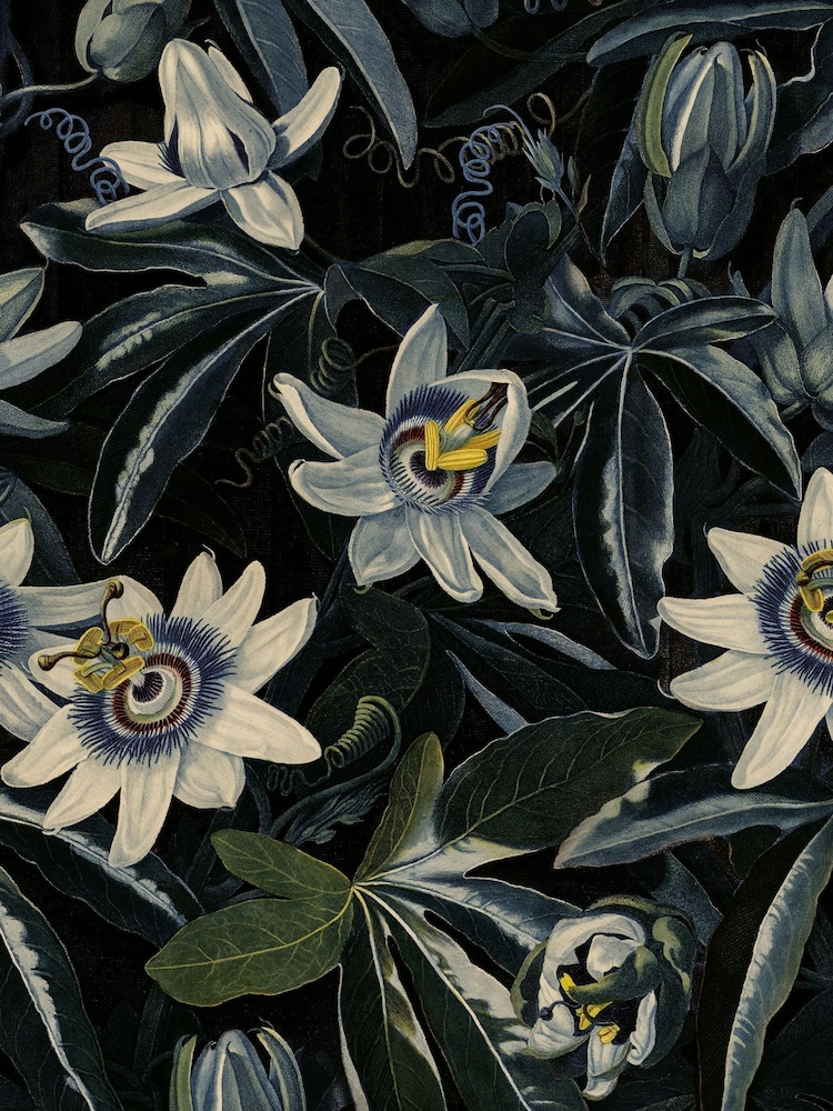 Art For The Home Navy Midnight Flora Fixed Size 2M Mural - Image 2 of 4 Art For The Home Navy Midnight Flora Fixed Size 2M Mural - Image 2 of 4