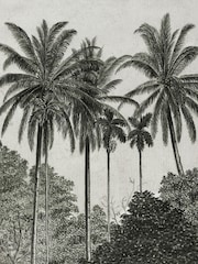 Art For The Home Black And White Palma Fixed Size 2M Mural - Image 2 of 4