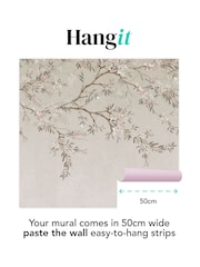 Art For The Home Neutral Blossom Trail Fixed Size 3M Mural - Image 3 of 5