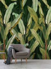 Art For The Home Green Banana Leaf Fixed Size 4M Mural - Image 4 of 5