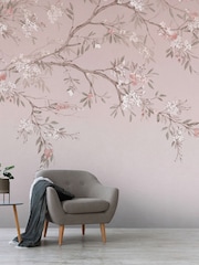 Art For The Home Pink Blossom Trail Fixed Size 3M Mural - Image 4 of 5